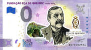 Portugal 0 Euro 0 Euro biljet Portugal 2021 - Fundacao eca de Queiroz KLEUR -