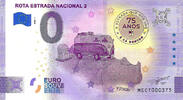 Portugal 0 Euro 0 Euro biljet Portugal 2020 - Rota Estrada Nacional 2 ANNIVERSARY -