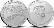 Zilveren Herdenkingsmunten 5 euro Willemstad 5 euro verzilverd 2023 herdenkingsmunt UNC -