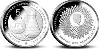 Zilveren Herdenkingsmunten 5 euro Wageningen Universiteit 5 euro verzilverd 2018 herdenkingsmunt UNC -