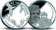 Zilveren Herdenkingsmunten 5 euro Wadden 5 euro 2016 herdenkingsmunt verzilverd UNC -