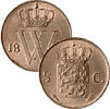 Koninkrijk 1/2 Cent 1/2 Cent 1819U kwaliteit zg -