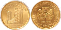 Goud Wereld 100 Dollar Singapore 100 Dollar 1975 -