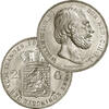 Koninkrijk 2 1/2 Gulden 2 1/2 Gulden 1851 b kwaliteit zf -