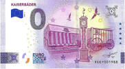 Duitsland 0 Euro 0 Euro biljet Duitsland 2026 - Kaiserb&auml;der  11,95 EUR  Excl. 4,50 EUR Verzending