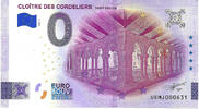 Frankrijk 0 Euro 0 Euro biljet Frankrijk 2026 - Clo&icirc;tre des Cordeliers -... 5,95 EUR  Excl. 4,50 EUR Verzending