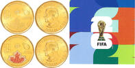 Canada 2026 Canada FIFA WK-Voetbal dollars 2026  9,90 EUR  Excl. 4,50 EUR Verzending
