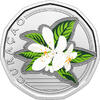 Caribische Gulden 50 Cent Curaçao 50 Cent 2025 Oranjebloesem met kleur -