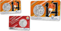 Penningen in coincard Penning Johan Cruyff Legacy 2016–2026 - Oranje-Ajax Editie - Penning in coincard -