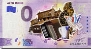 Portugal 0 Euro 0 Euro biljet Portugal 2021 - Alto Minho KLEUR -