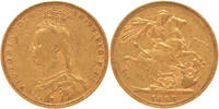 Goud Wereld Sovereign Great Britain Sovereign 1888 -