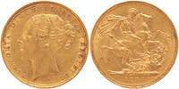 Goud Wereld Sovereign Australia Sovereign 1884s -