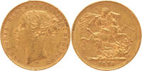 Goud Wereld Sovereign Australia Sovereign 1878m -