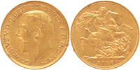 Goud Wereld Sovereign Australia Sovereign 1917s -