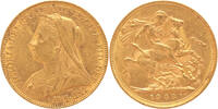 Goud Wereld Sovereign Australia Sovereign 1900m -