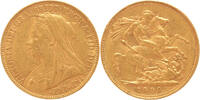 Goud Wereld Sovereign Australia Sovereign 1900s -