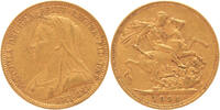 Goud Wereld Sovereign Australia Sovereign 1894m -