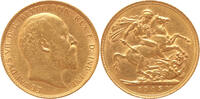 Goud Wereld Sovereign Great Britain Sovereign 1905 -
