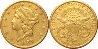 Goud Wereld 20 dollars USA 20 dollars 1885s -