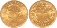 Goud Wereld 20 Francs Switzerland 20 Francs 1935lb -