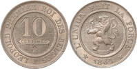 10 Centimes Belgium 10 Centimes 1864 copper -