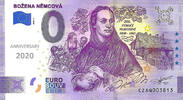  biljet Tsjechië 2020 - Bozena Nemcova ANNIVERSARY 0 Euro  