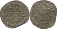 Duit West-Friesland Duit 1663 -