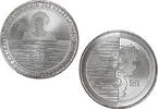 5 euro Waterland 5 euro 2010 herdenkingsmunt verzilverd -
