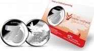 Penning Vrede & Vrijheid 2015 Coincard Penning -