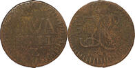 stuiver V.O.C. Franse Inlijving Halve stuiver 1811 -