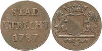 Duit Utrecht-stad Duit 1787 -