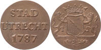 Duit Utrecht-stad Duit 1787 -