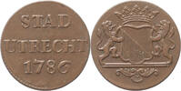Duit Utrecht-stad Duit 1786 -