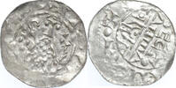 Denier Utrecht Bisdom Wilhelm de Ponte 1054-1076. Denier zilver z.j. -