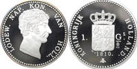 1 Gulden Replica 1 Gulden 1810 Lodewijk Napoleon in Zilver -