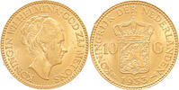 Goud Nederland 10 Gulden goud Nederland 10 Gulden goud Wilhelmina -