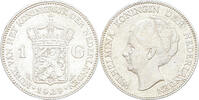 Zilver 1 gulden Nederland 1 gulden zilver Wilhelmina 1922-1943 -