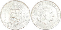 Zilver 1 gulden Nederland 1 gulden zilver Juliana -