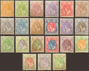 Nederland NVPH 56/76 Koningin Wilhelmina met bont kraag 1899-1921 postfris -