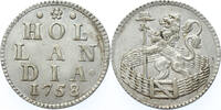 Holland Duit zilver 1758/57 FDC-
