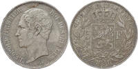 5 Francs Belgium 5 Francs 1851dot silver VF+ -