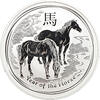 Australië Lunar 2 Paard 2014 1 ounce silver -