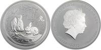 Australië Lunar 2 Haas 2011 2 ounce silver -