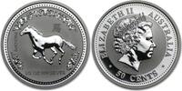 Australië Lunar 1 Paard 2002 1/2 ounce silver -