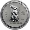 Australië Lunar 1 Haas 1999 1 ounce silver -