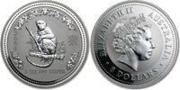 Australië Lunar 1 Aap 2004 5 ounce silver -