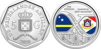 5 Gulden 5 Gulden 2020 Curaçao & Sint-Maarten 10 jaar Status Aparte Nederlandse Antillen -