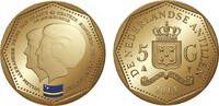 5 Gulden 5 Gulden 2013 Dubbelportret Curaçao Nederlandse Antillen -