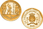 5 Gulden 5 Gulden 2013 (2019) Afschaffing Slavernij Nederlandse Antillen -