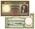 20 gulden 20 gulden 1945 Stadhouder Willem III 59-1 kwaliteit -